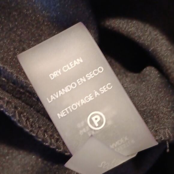 Calvin Klein  Dressy Black Dress. Old Money, Quiet Elegance - Picture 11 of 13